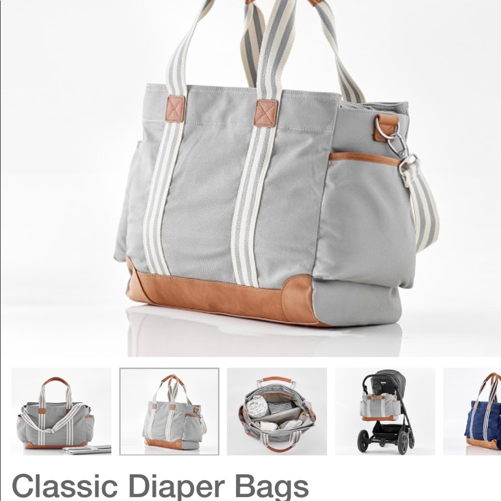 Pottery barn diaper bag